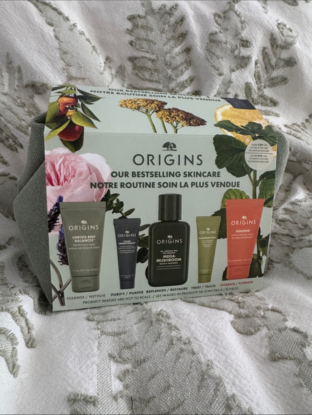 Origins Skincare Gift Set - bestsellers